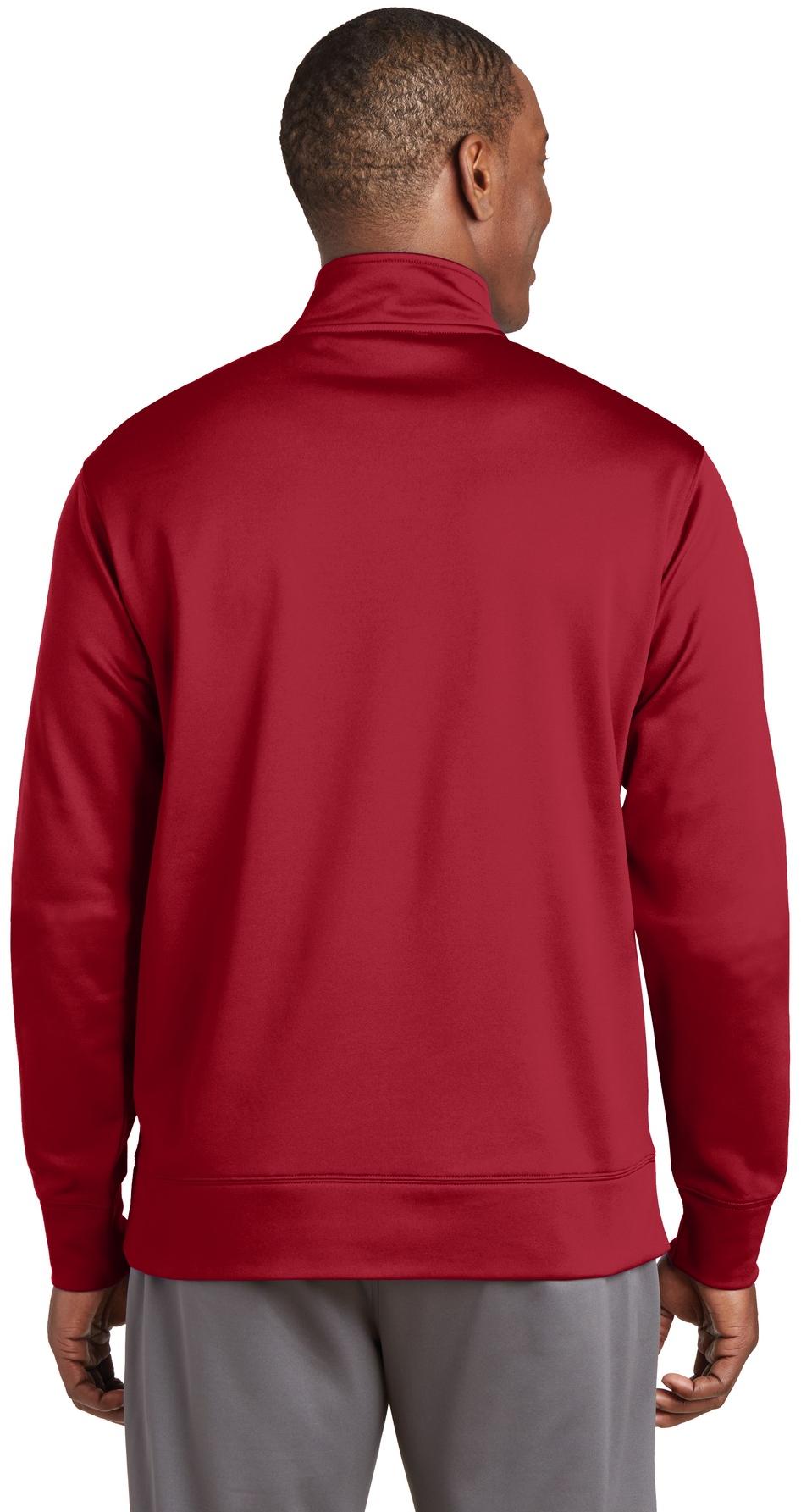 Sport-Tek ® Sport-Wick ® Fleece Full-Zip Jacket ST241 Mens Sizes XS-4XL - Picture 17 of 47