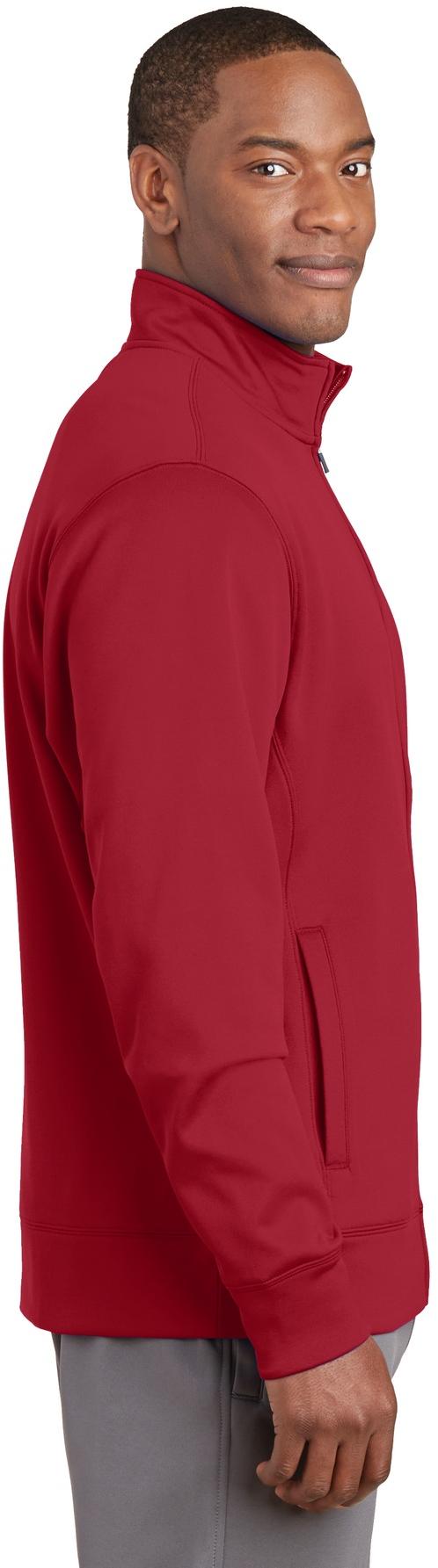 Sport-Tek ® Sport-Wick ® Fleece Full-Zip Jacket ST241 Mens Sizes XS-4XL - Picture 16 of 47