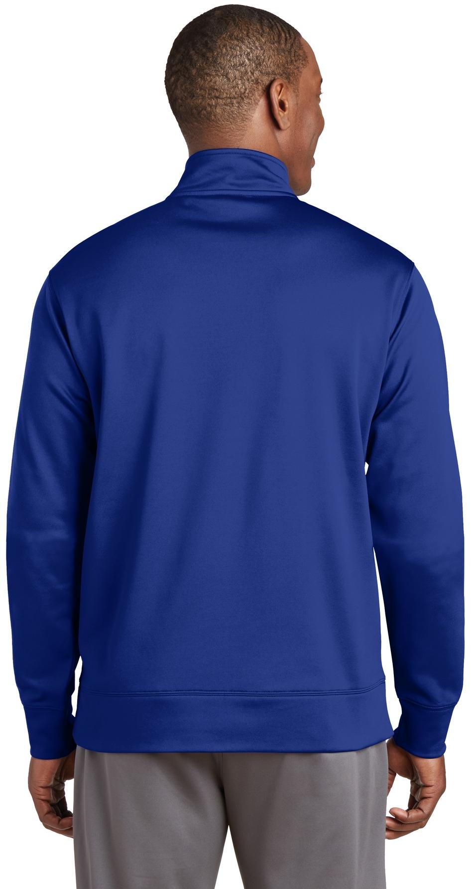 Sport-Tek ® Sport-Wick ® Fleece Full-Zip Jacket ST241 Mens Sizes XS-4XL - Picture 39 of 47