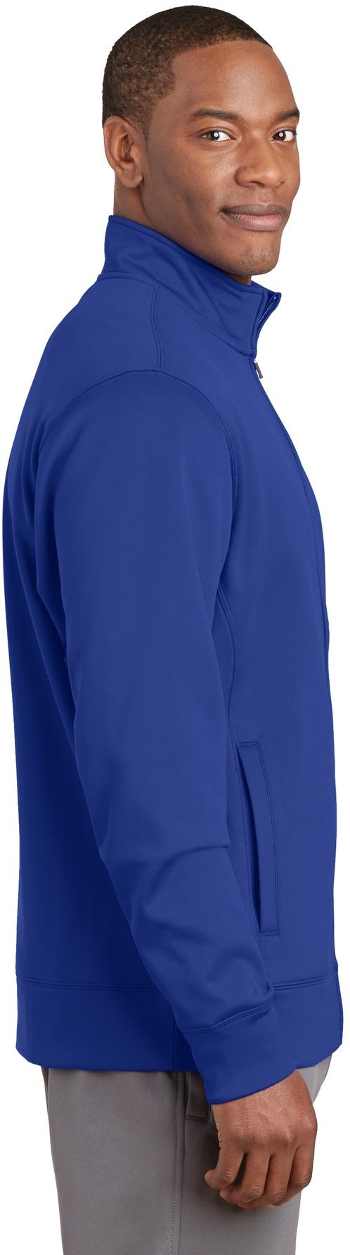 Sport-Tek ® Sport-Wick ® Fleece Full-Zip Jacket ST241 Mens Sizes XS-4XL - Picture 38 of 47