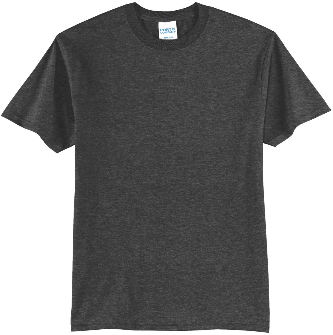 Port & Company ® Tall Core Blend Tee PC55T Mens Sizes LT-4XLT