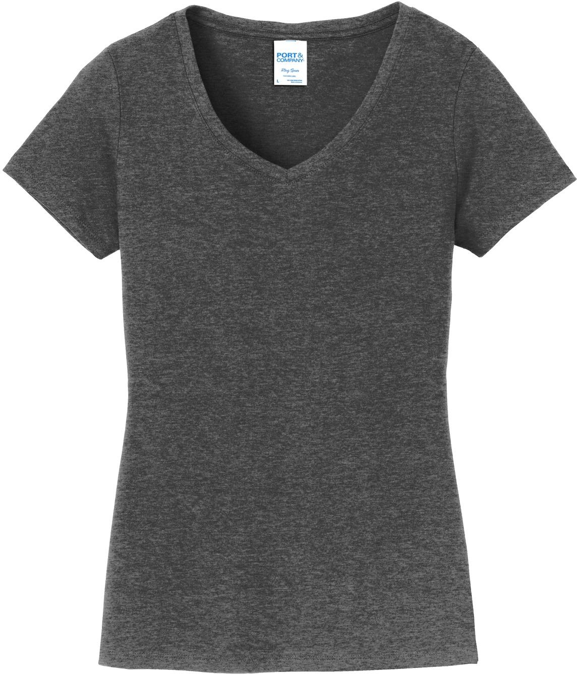 Port & Company ® Ladies Fan Favorite V-Neck Tee LPC450V Ladies Sizes XS-4XL