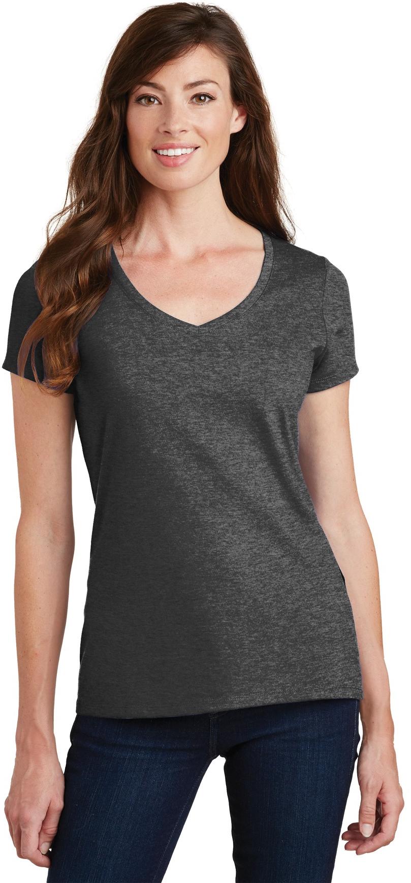 Port & Company ® Ladies Fan Favorite V-Neck Tee LPC450V Ladies Sizes XS-4XL