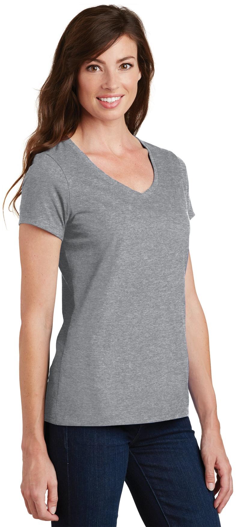 Port & Company ® Ladies Fan Favorite V-Neck Tee LPC450V Ladies Sizes XS-4XL