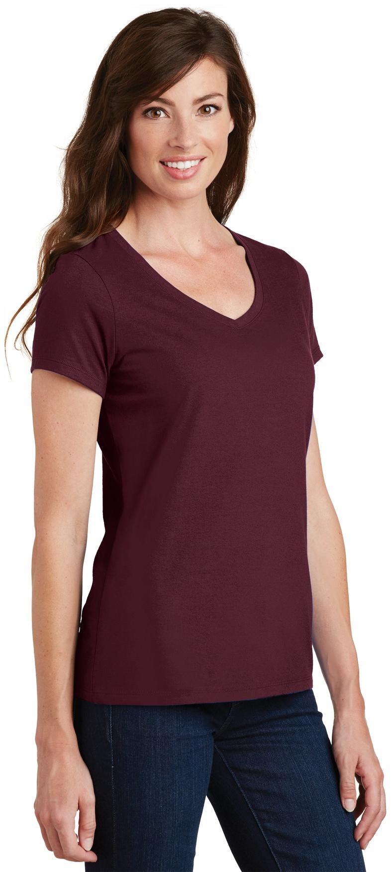 Port & Company ® Ladies Fan Favorite V-Neck Tee LPC450V Ladies Sizes XS-4XL