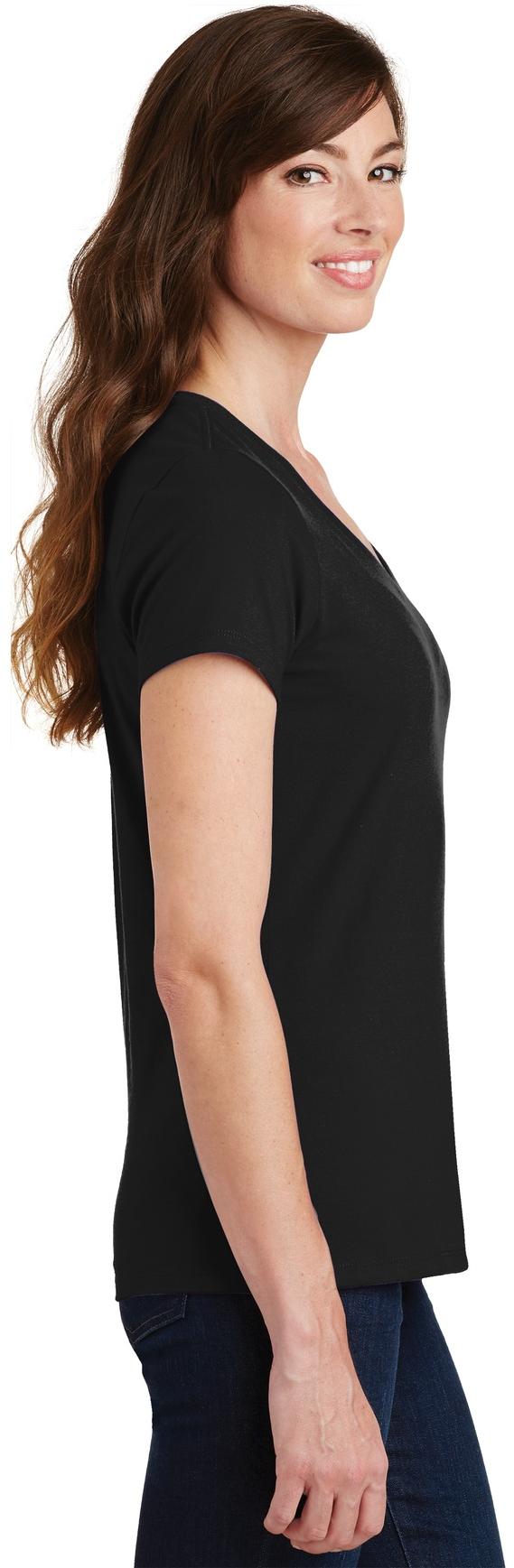 Port & Company ® Ladies Fan Favorite V-Neck Tee LPC450V Ladies Sizes XS-4XL