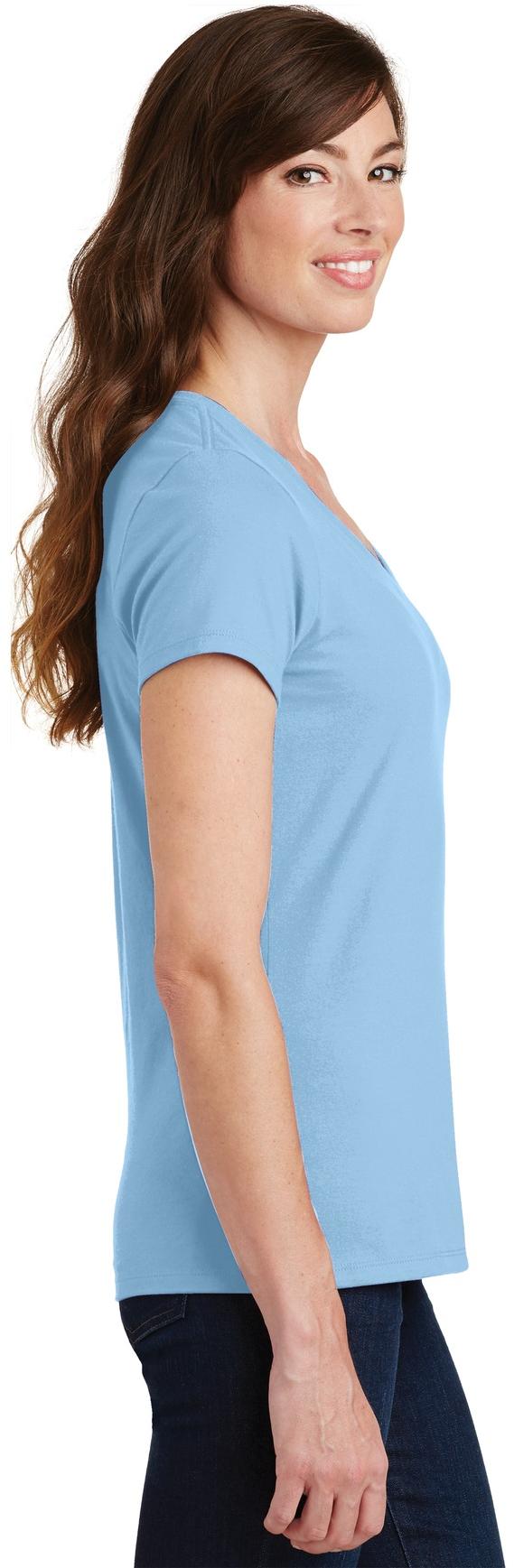 Port & Company ® Ladies Fan Favorite V-Neck Tee LPC450V Ladies Sizes XS-4XL