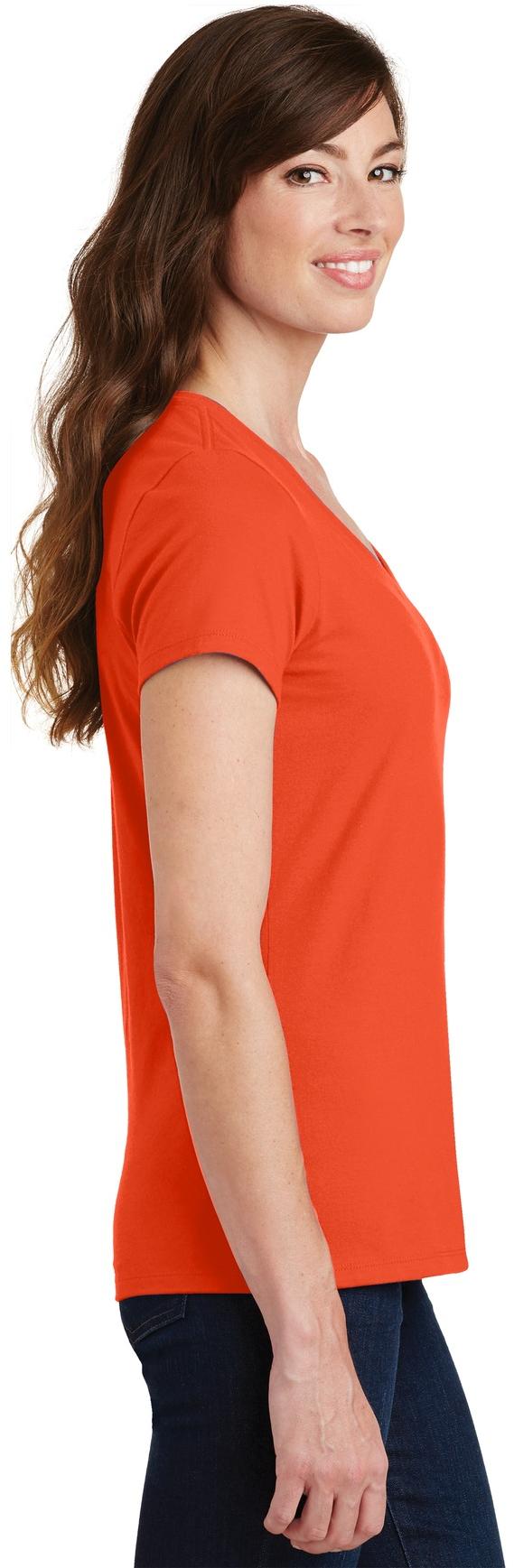 Port & Company ® Ladies Fan Favorite V-Neck Tee LPC450V Ladies Sizes XS-4XL