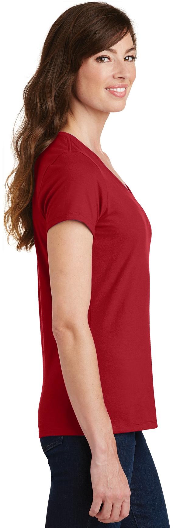 Port & Company ® Ladies Fan Favorite V-Neck Tee LPC450V Ladies Sizes XS-4XL