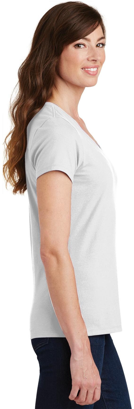 Port & Company ® Ladies Fan Favorite V-Neck Tee LPC450V Ladies Sizes XS-4XL