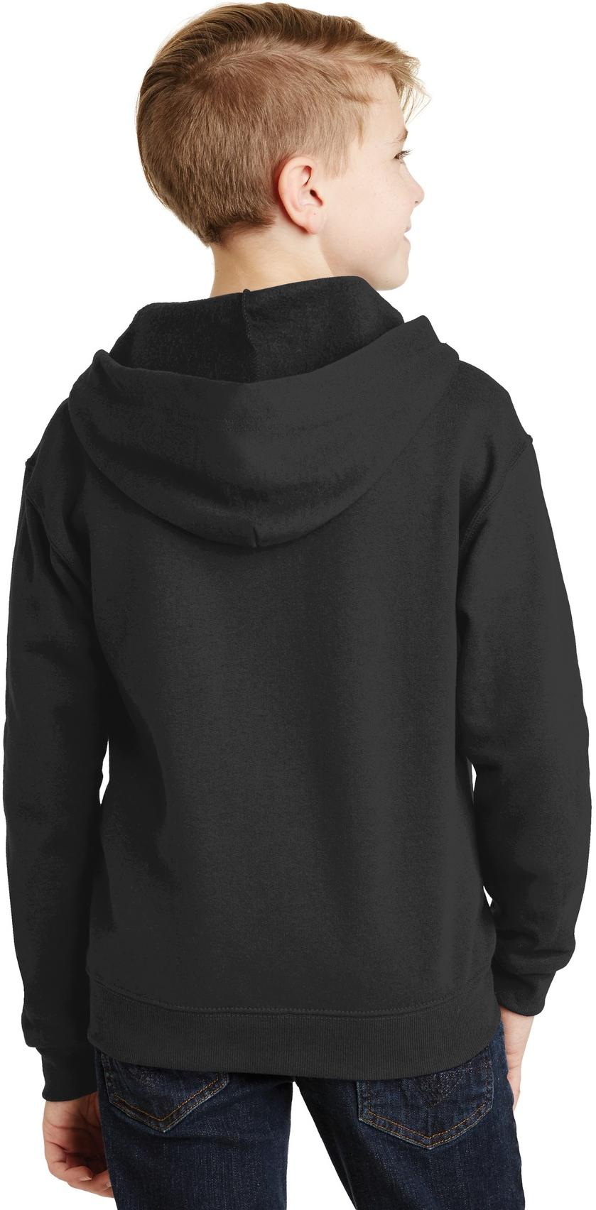 Jerzees ® - Youth NuBlend ® Full-Zip Hooded Sweatshirt Kids Sizes S-XL 993B - Picture 5 of 13