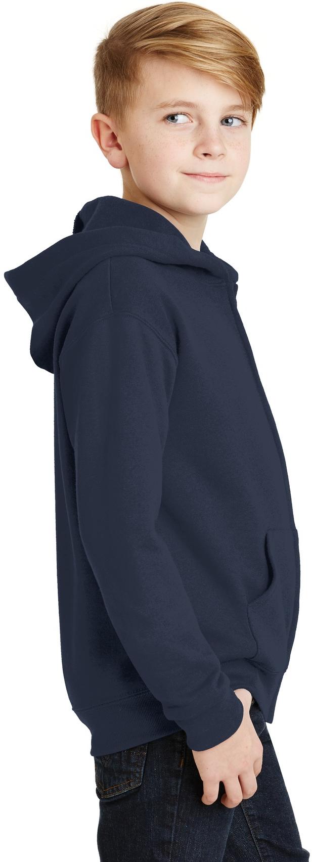 Jerzees ® - Youth NuBlend ® Full-Zip Hooded Sweatshirt Kids Sizes S-XL 993B - Picture 10 of 13