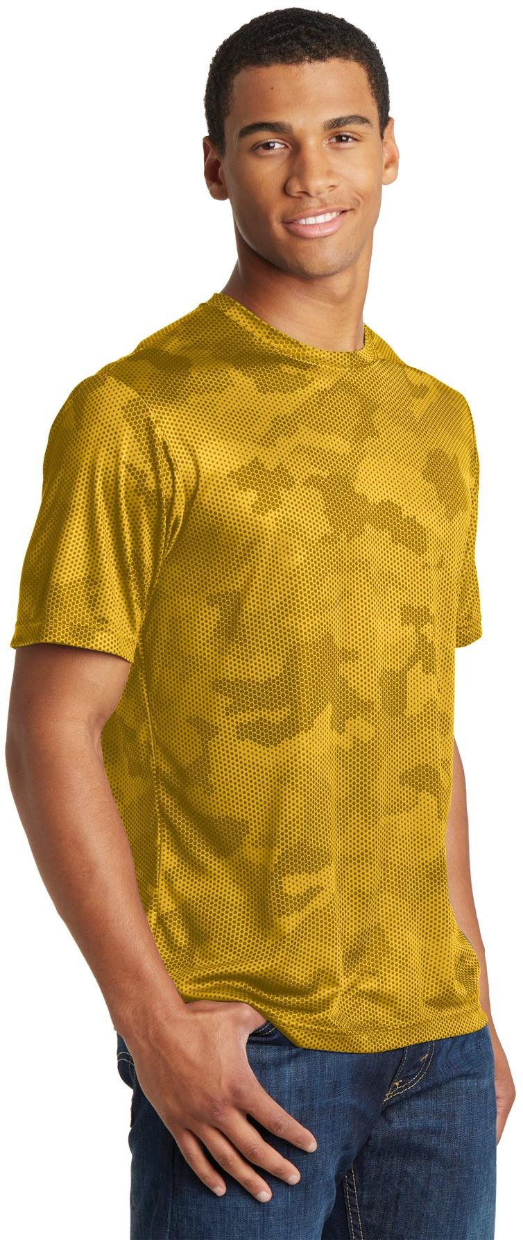 Sport-Tek ® CamoHex Tee ST370 Mens Sizes XS-4XL