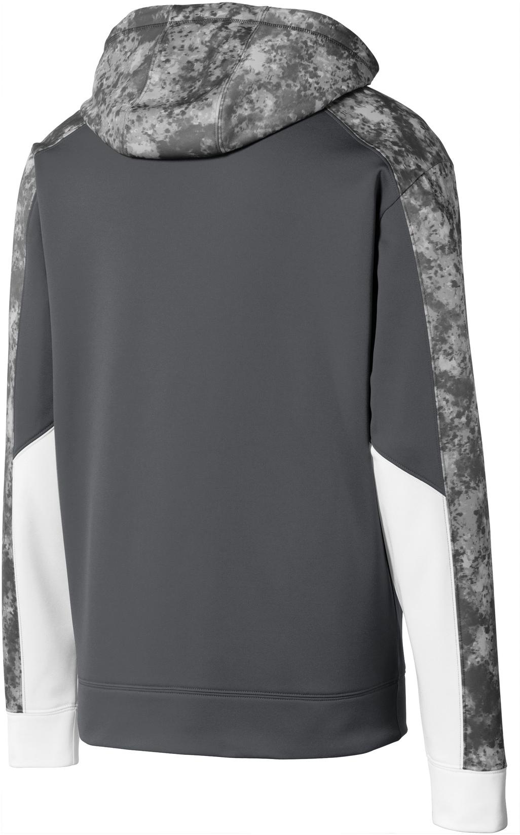 Sport-Tek ® Youth Sport-Wick ® Mineral Freeze Fleece Colorblock Hooded YST231 - Picture 11 of 20
