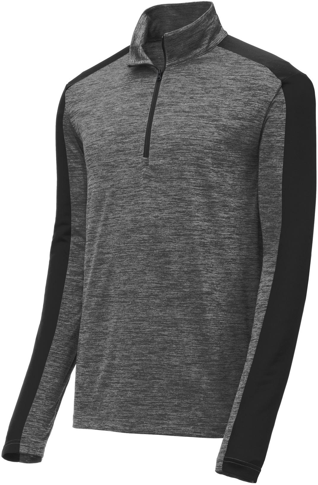 Sport-Tek ® PosiCharge ® Electric Heather Colorblock 1/4-Zip Pullover ST397 - 第 18/31 張圖片