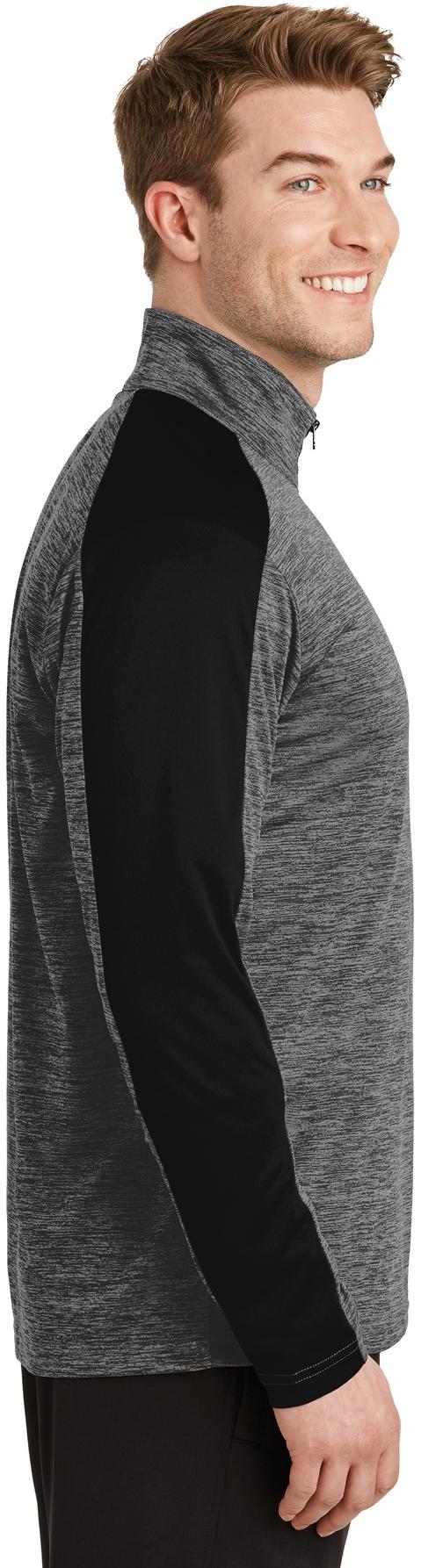 Sport-Tek ® PosiCharge ® Electric Heather Colorblock 1/4-Zip Pullover ST397 - 第 16/31 張圖片