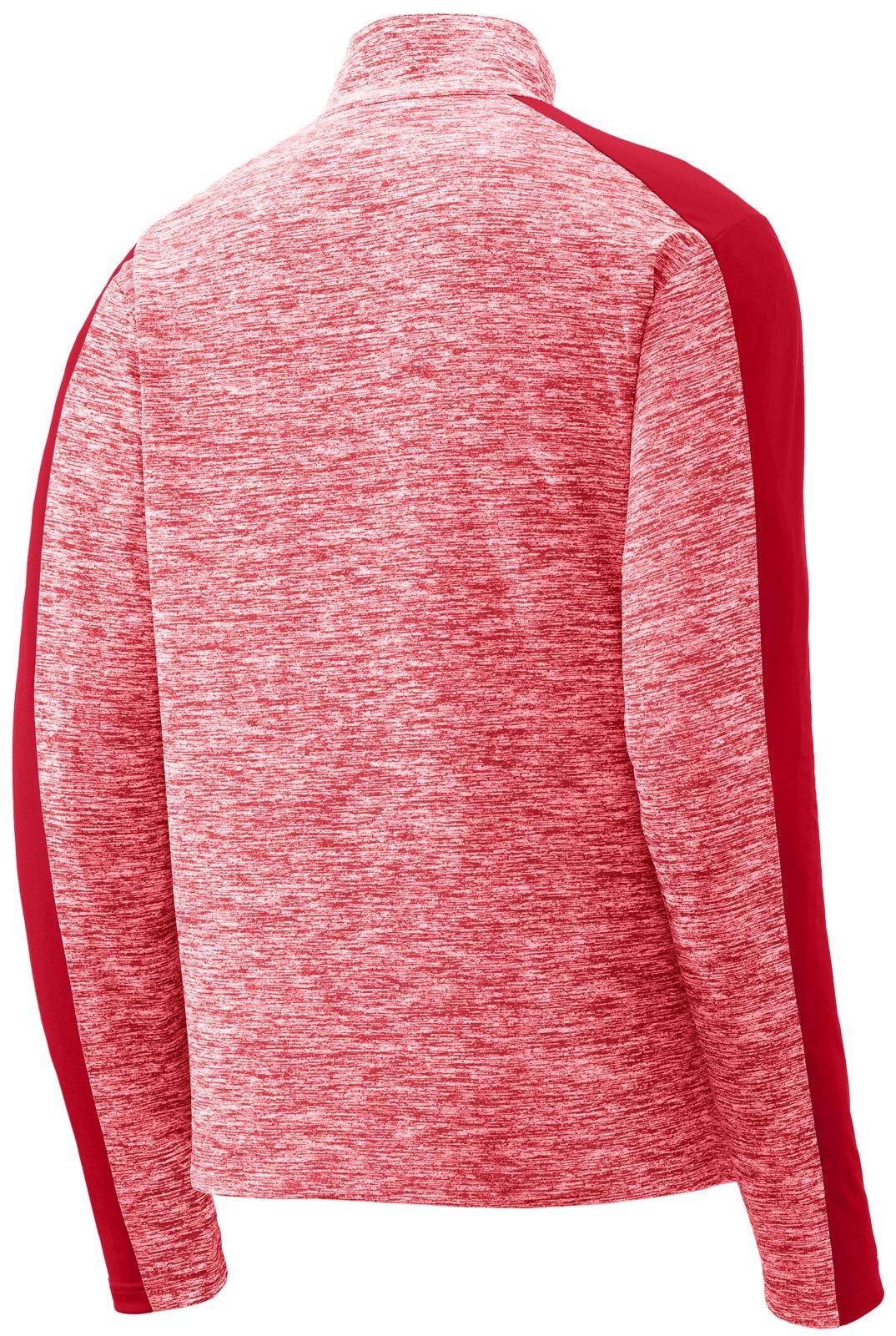 Sport-Tek ® PosiCharge ® Electric Heather Colorblock 1/4-Zip Pullover ST397 - 第 13/31 張圖片
