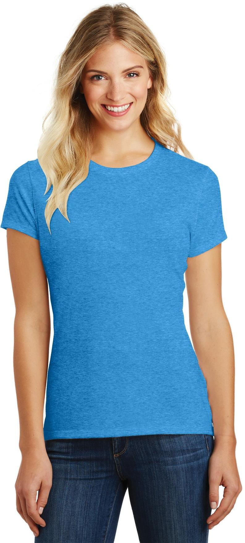 District® Damen Perfect Blend® CVC Ladies Tee DM108L Größen XS-4XL T-Shirt - Bild 19 von 76