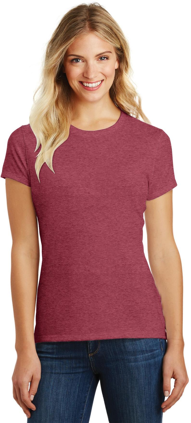 District® Damen Perfect Blend® CVC Ladies Tee DM108L Größen XS-4XL T-Shirt - Bild 48 von 76