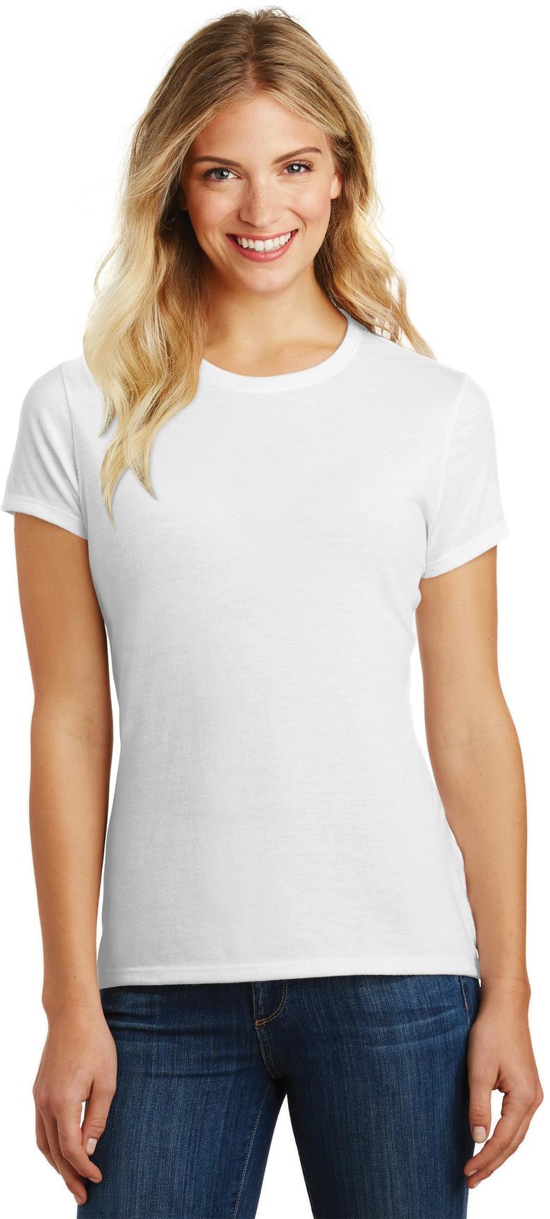 District® Damen Perfect Blend® CVC Ladies Tee DM108L Größen XS-4XL T-Shirt - Bild 71 von 76