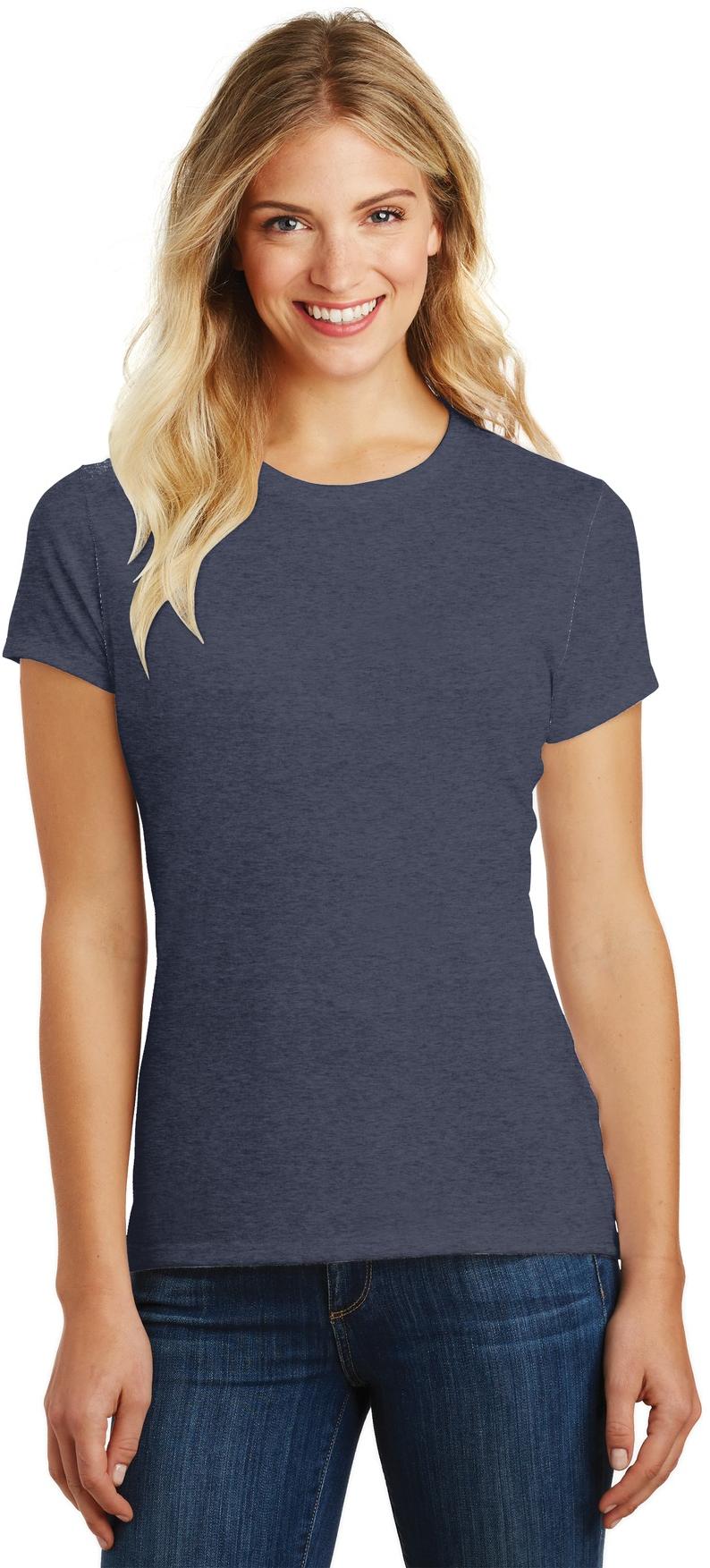 District® Damen Perfect Blend® CVC Ladies Tee DM108L Größen XS-4XL T-Shirt - Bild 37 von 76