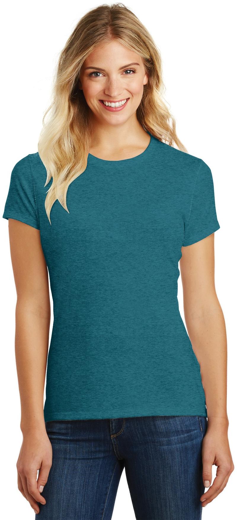 District® Damen Perfect Blend® CVC Ladies Tee DM108L Größen XS-4XL T-Shirt - Bild 59 von 76