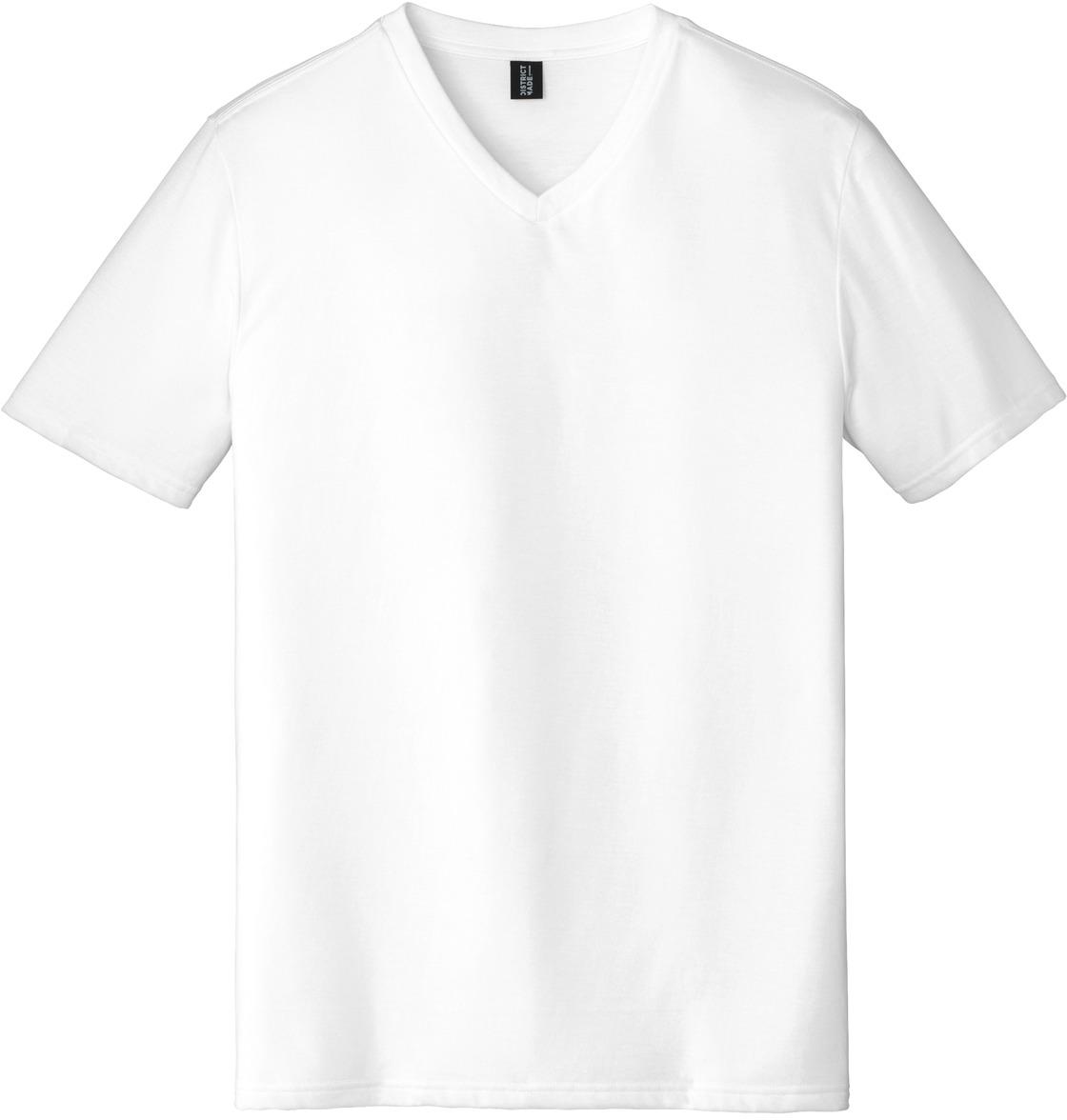 Camiseta District ® Perfect Tri ® cuello en V para hombre DT1350 tallas XS-4XL - Imagen 20 de 21