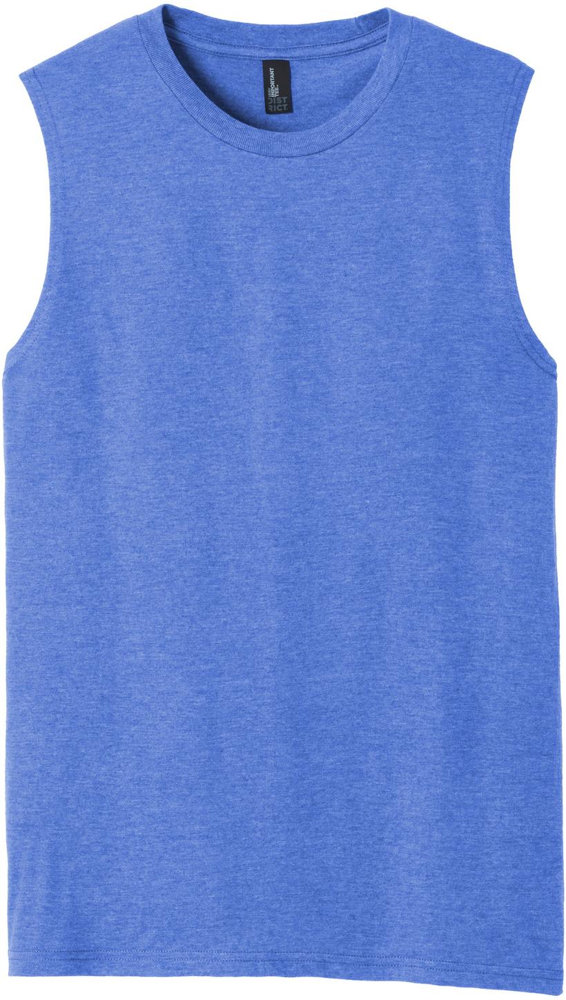 District ® V.I.T. ™ Muscle Tank Mens Tee DT6300 Sizes XS-4XL - Picture 18 of 19