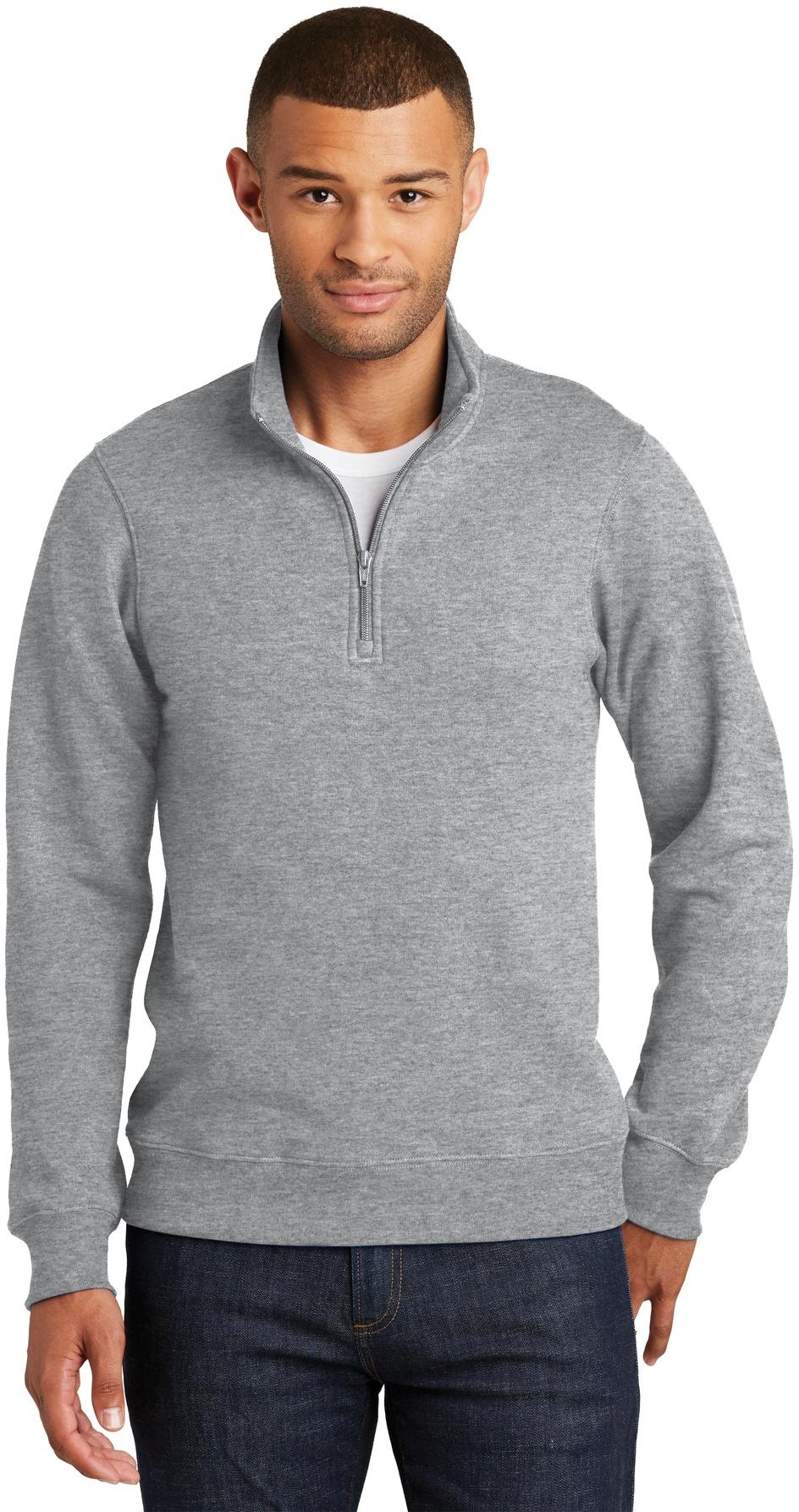 Port & Company® Fan Favorite Fleece 1/4-Zip Pullover Sweatshirt PC850Q XS-4XL