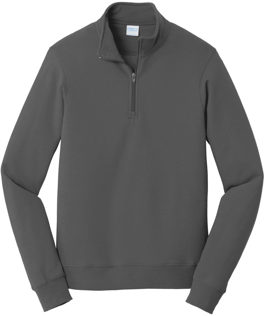 Port & Company® Fan Favorite Fleece 1/4-Zip Pullover Sweatshirt PC850Q XS-4XL