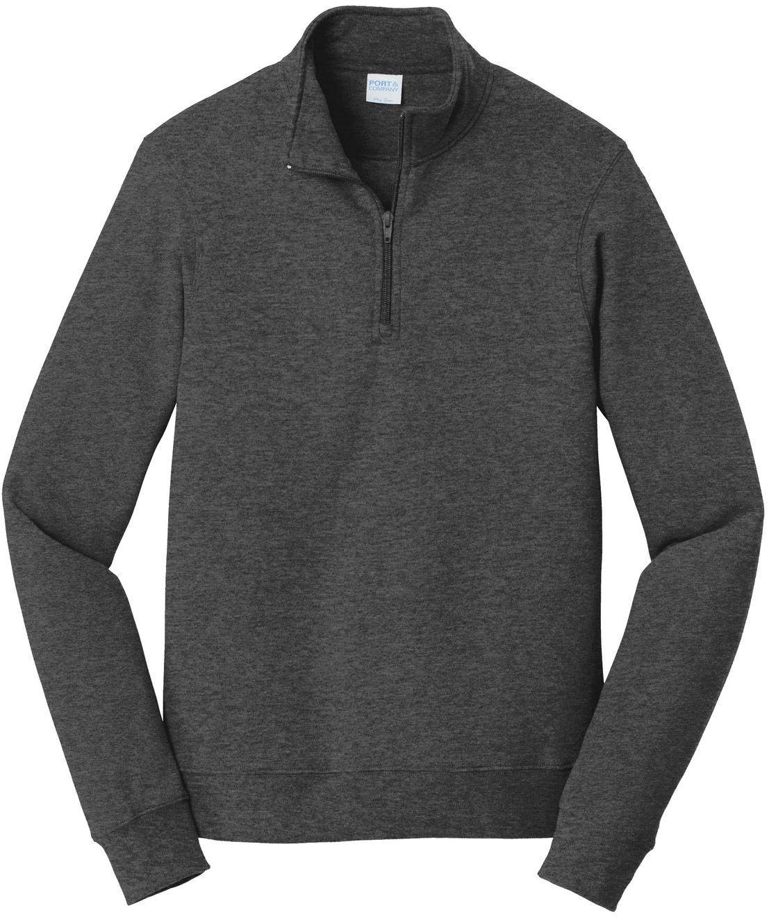 Port & Company® Fan Favorite Fleece 1/4-Zip Pullover Sweatshirt PC850Q XS-4XL