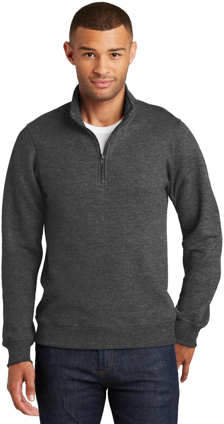 Port & Company® Fan Favorite Fleece 1/4-Zip Pullover Sweatshirt PC850Q XS-4XL