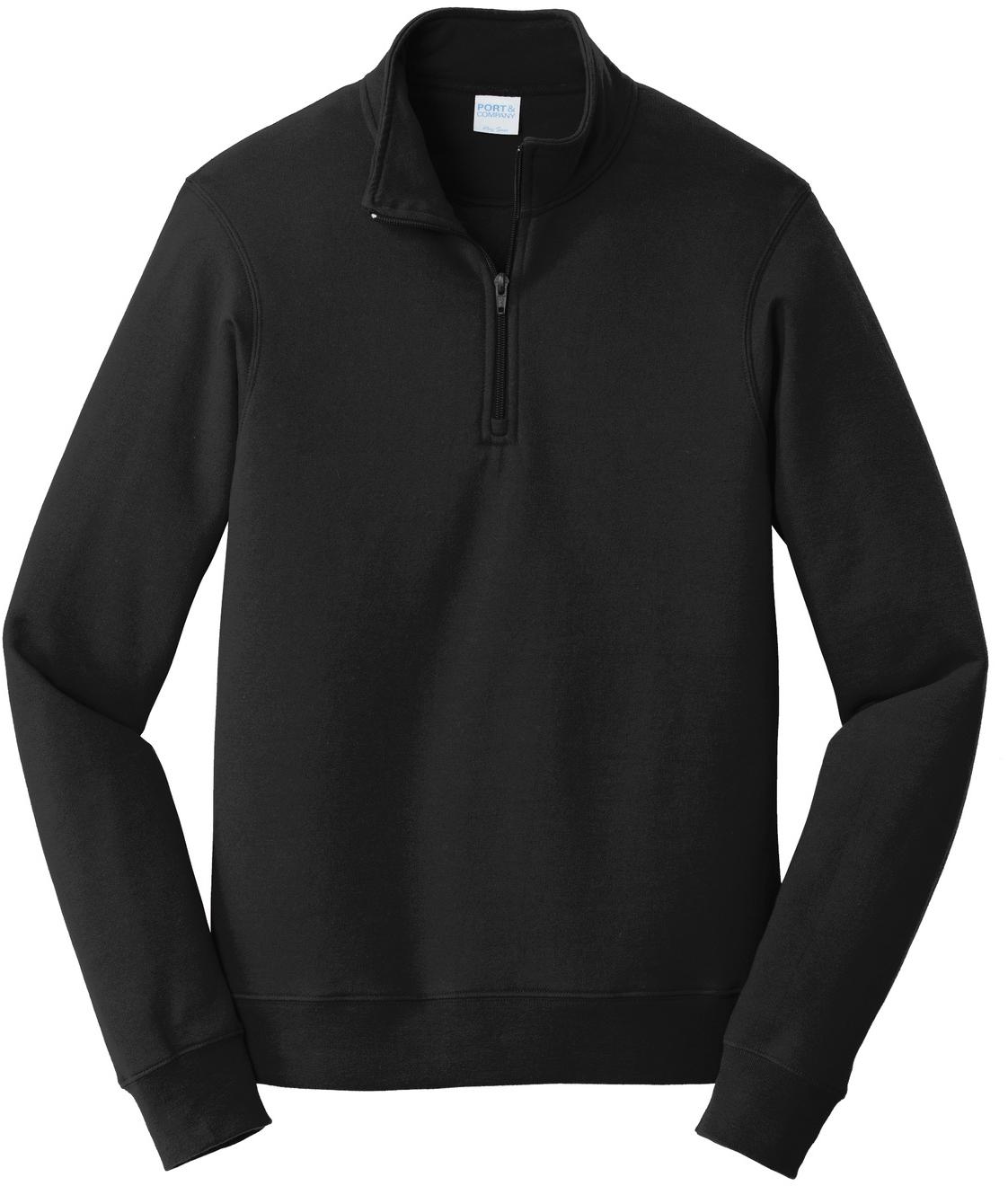 Port & Company® Fan Favorite Fleece 1/4-Zip Pullover Sweatshirt PC850Q XS-4XL