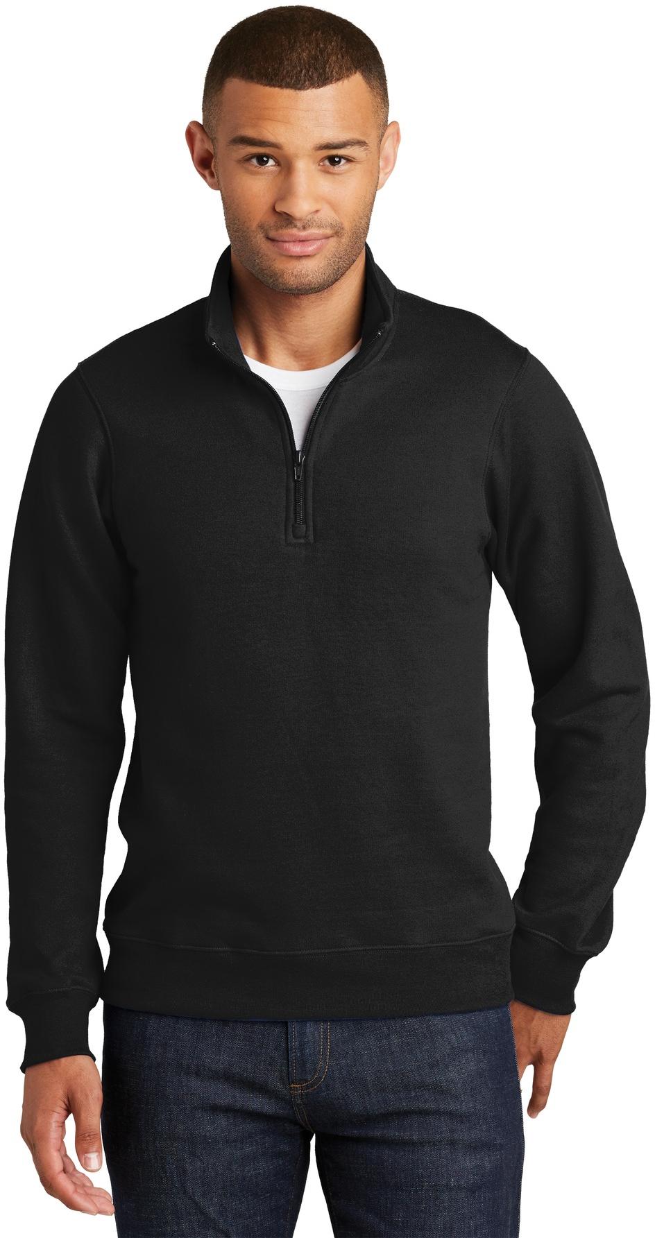 Port & Company® Fan Favorite Fleece 1/4-Zip Pullover Sweatshirt PC850Q XS-4XL