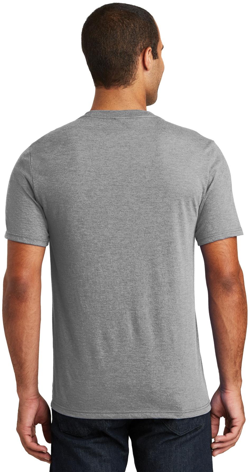 Camiseta District ® Perfect Tri ® cuello en V para hombre DT1350 tallas XS-4XL - Imagen 7 de 21