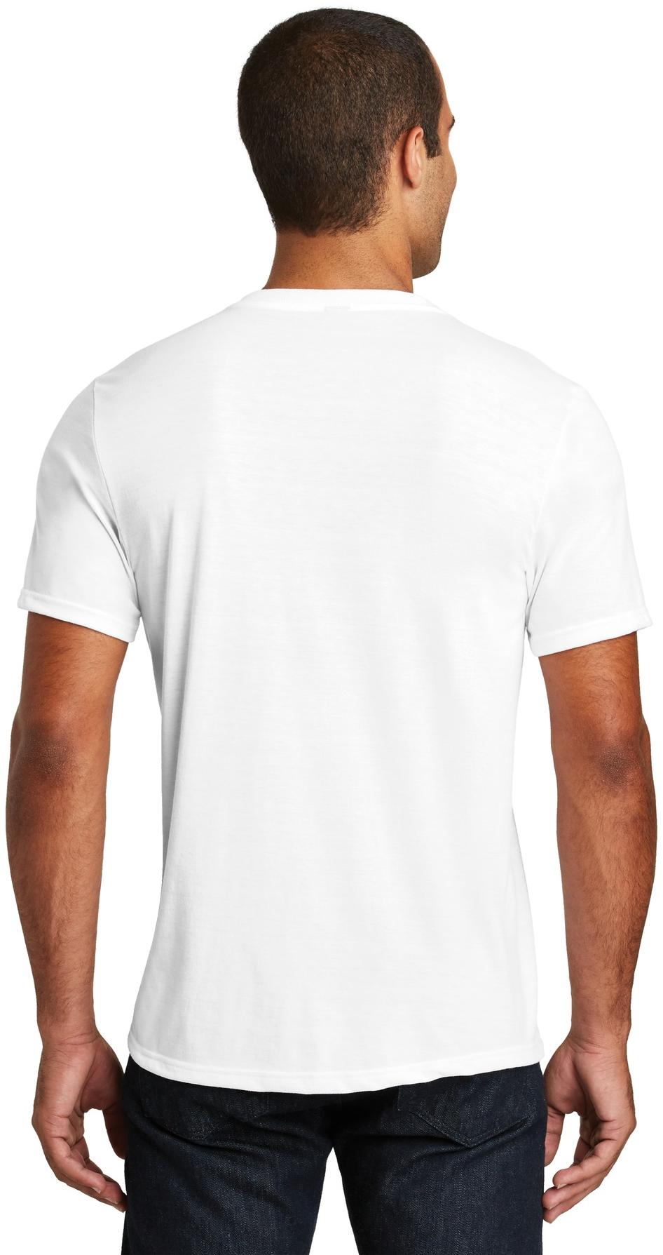 Camiseta District ® Perfect Tri ® cuello en V para hombre DT1350 tallas XS-4XL - Imagen 19 de 21