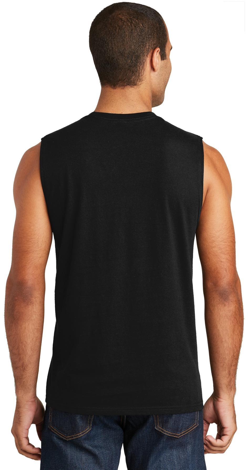 District ® V.I.T. ™ Muscle Tank Mens Tee DT6300 Sizes XS-4XL - Picture 5 of 19