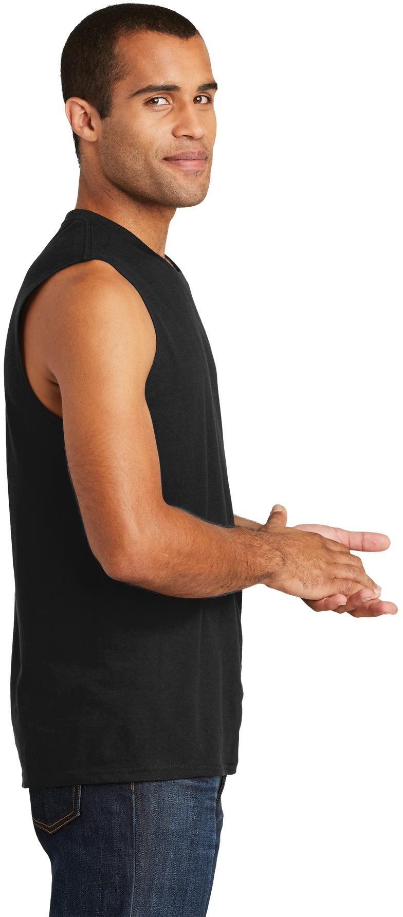 District ® V.I.T. ™ Muscle Tank Mens Tee DT6300 Sizes XS-4XL - Picture 4 of 19