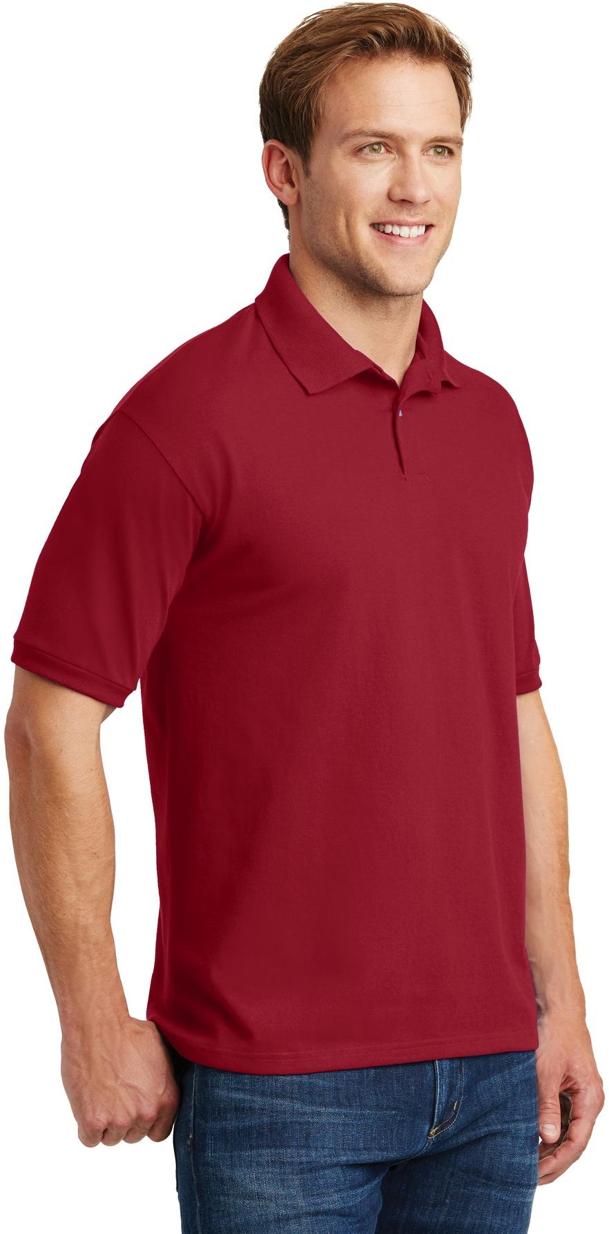 Hanes ® EcoSmart ® - Camisa deportiva tejida jersey de 5,2 onzas para hombre tallas S-3XL 054X - Imagen 15 de 55