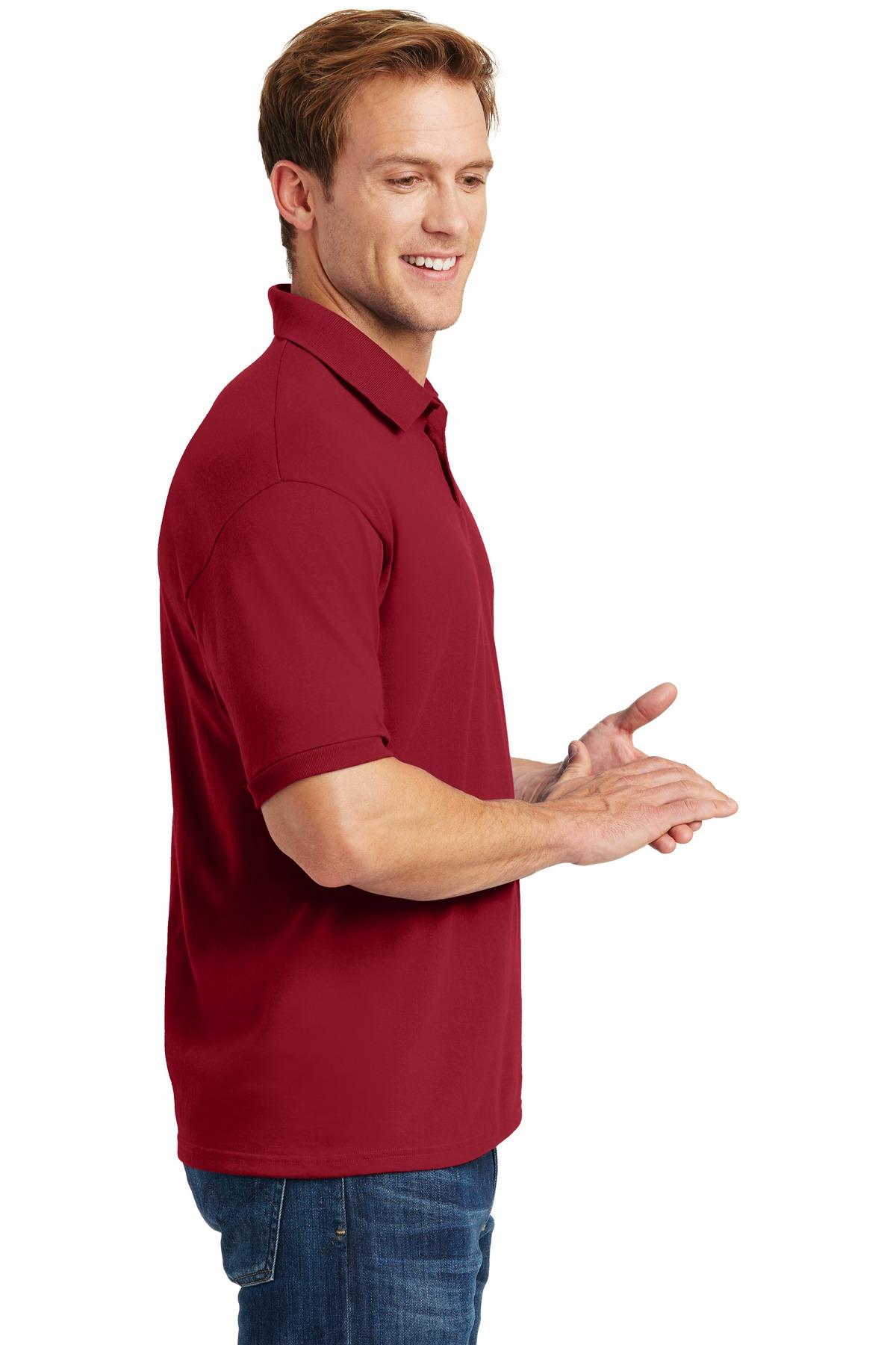 Hanes ® EcoSmart ® - Camisa deportiva tejida jersey de 5,2 onzas para hombre tallas S-3XL 054X - Imagen 16 de 55