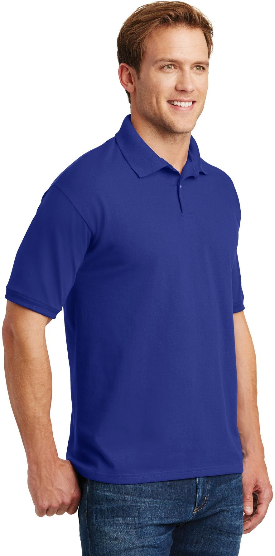 Hanes ® EcoSmart ® - Camisa deportiva tejida jersey de 5,2 onzas para hombre tallas S-3XL 054X - Imagen 21 de 55