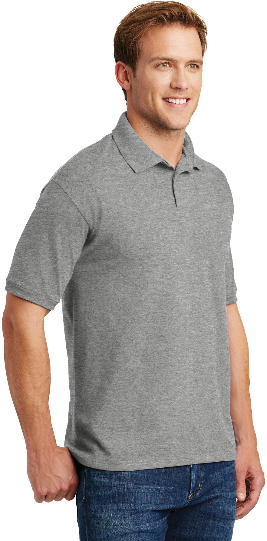 Hanes ® EcoSmart ® - Camisa deportiva tejida jersey de 5,2 onzas para hombre tallas S-3XL 054X - Imagen 27 de 55
