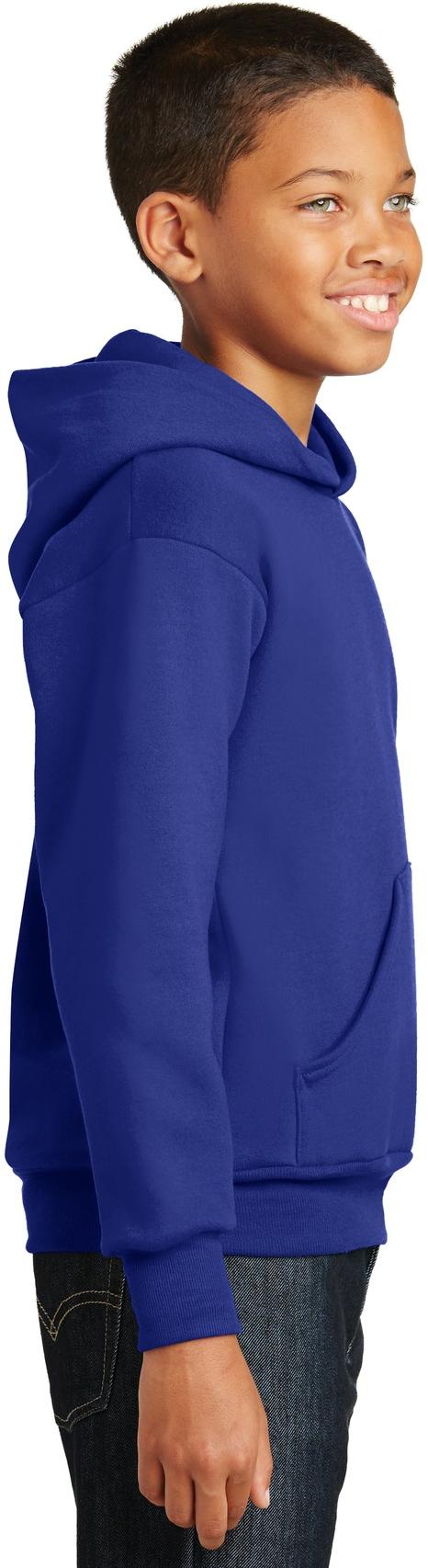 Hanes ® - Youth EcoSmart ® Pullover Hooded Sweatshirt Kids Sizes XS-XL P470 - Picture 10 of 25