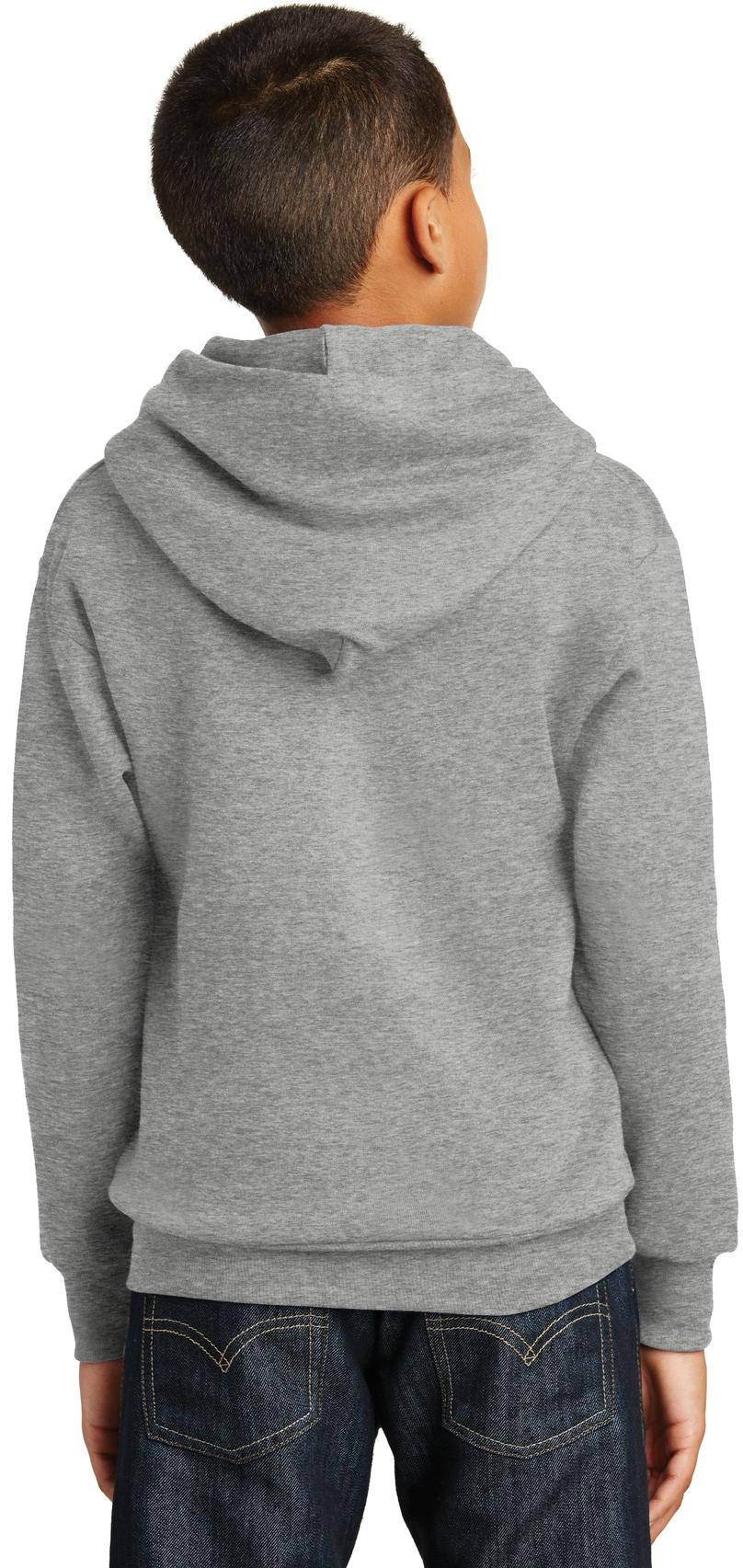 Hanes ® - Youth EcoSmart ® Pullover Hooded Sweatshirt Kids Sizes XS-XL P470 - Picture 17 of 25