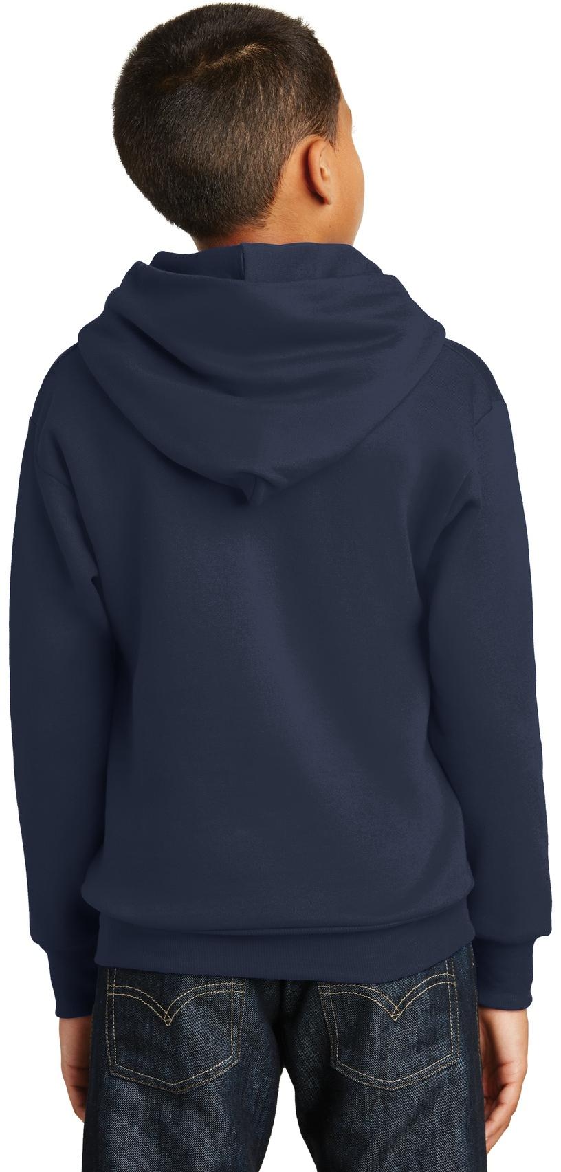 Hanes ® - Youth EcoSmart ® Pullover Hooded Sweatshirt Kids Sizes XS-XL P470 - Picture 23 of 25