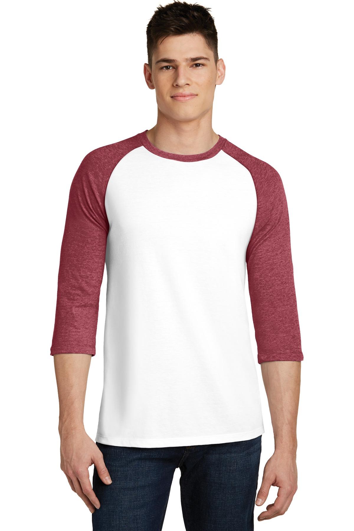 District® Very Important Tee® 3/4-Arm Raglan Herren T-Shirt DT6210 Größen XS-4XL - Bild 20 von 37