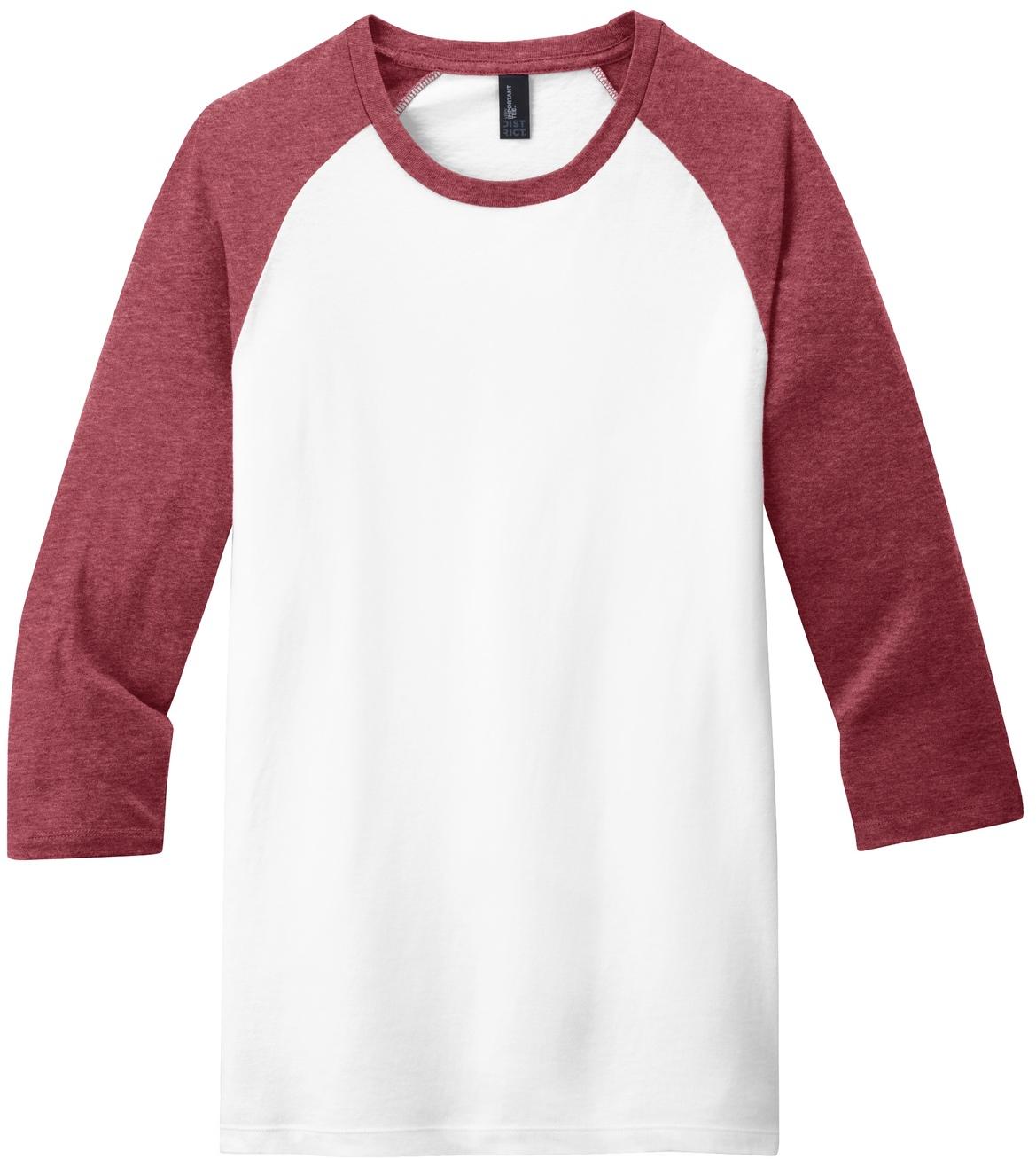 District® Very Important Tee® 3/4-Arm Raglan Herren T-Shirt DT6210 Größen XS-4XL - Bild 24 von 37