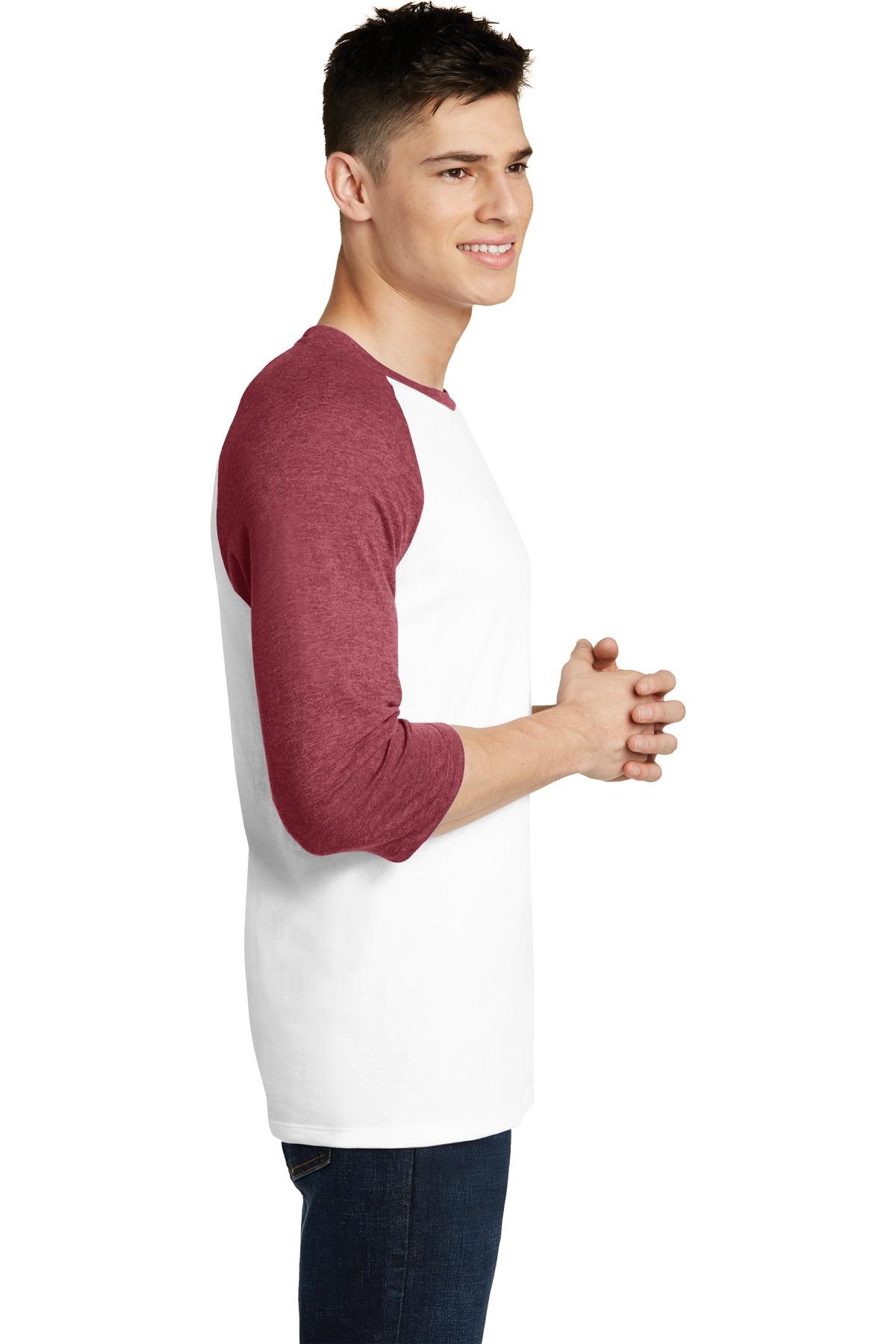 District® Very Important Tee® 3/4-Arm Raglan Herren T-Shirt DT6210 Größen XS-4XL - Bild 22 von 37