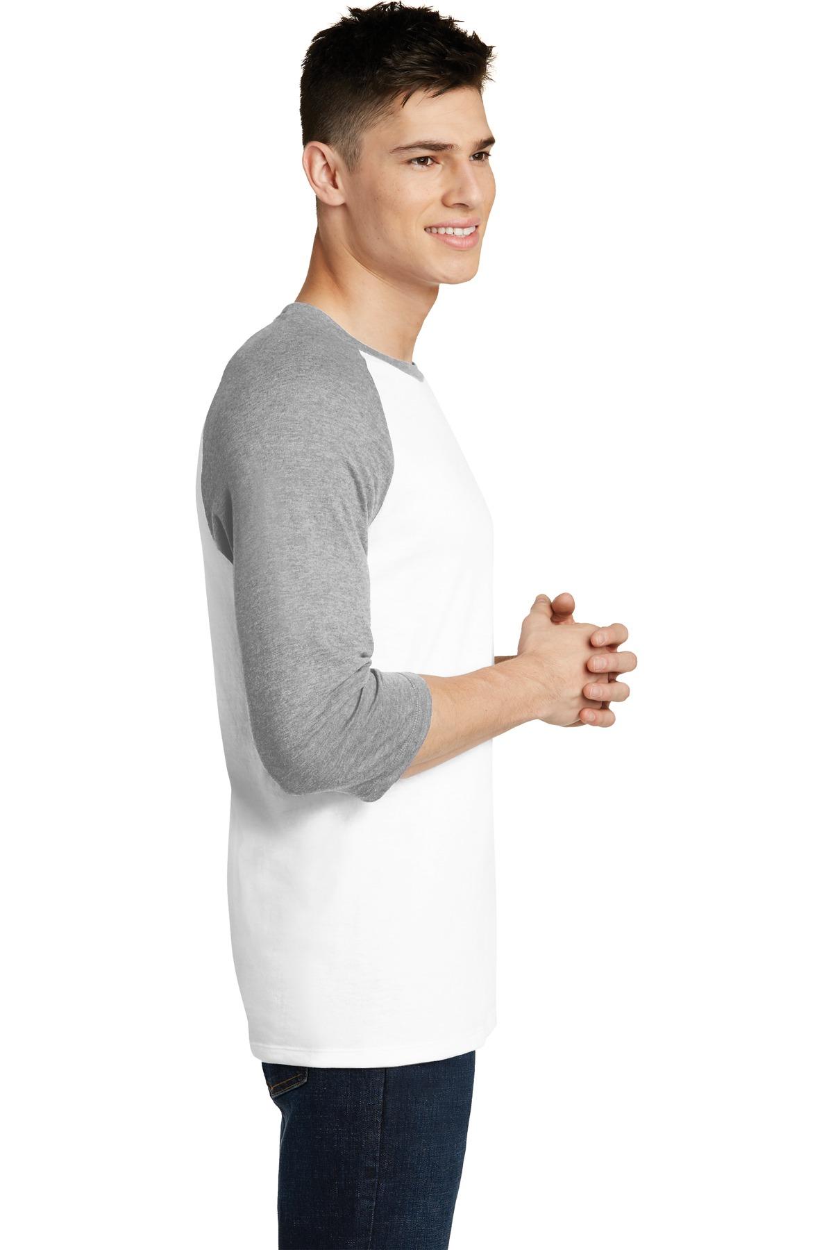 District® Very Important Tee® 3/4-Arm Raglan Herren T-Shirt DT6210 Größen XS-4XL - Bild 28 von 37