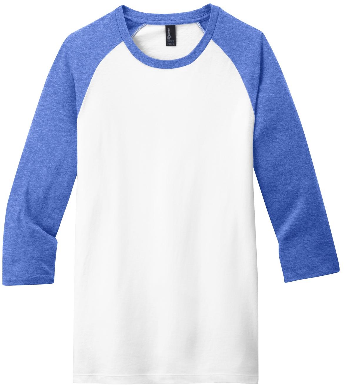 District® Very Important Tee® 3/4-Arm Raglan Herren T-Shirt DT6210 Größen XS-4XL - Bild 36 von 37
